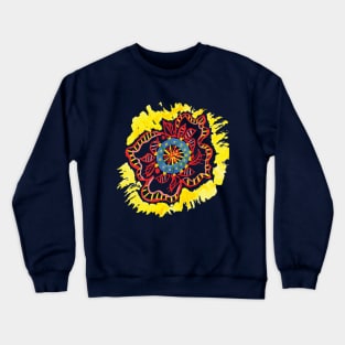 abstraction flower. Crewneck Sweatshirt